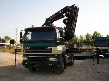 Daf cf 85 - 410 - 4x2 + Kran Hiab 477 xs - Autovinç