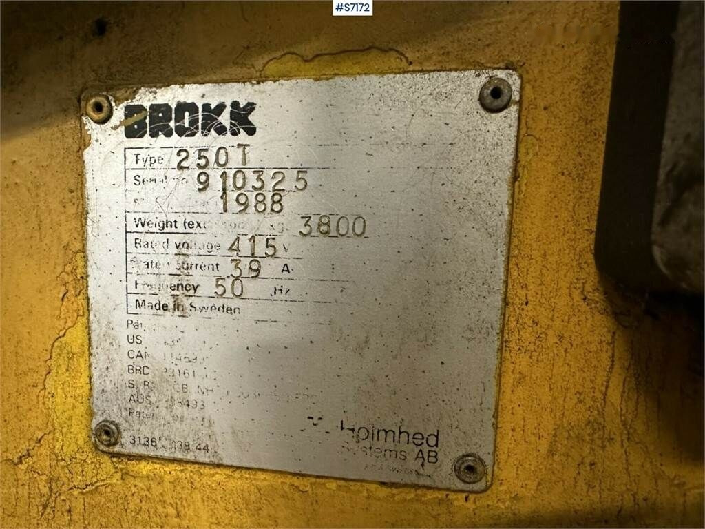 Ekskavator demolimi Brokk 250T Demolition Robot: foto 13