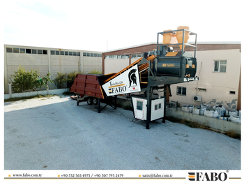 Impiant betoni i ri FABO TURBOMİX 120 NEW DESIGN MOBILE CONCRETE BATCHING PLANT IN ALL CAPACITIES: foto 1