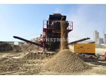 Constmach Mobile Limestone Crusher Plant 150-200 tph - Gurëthyesi i lëvizshëm