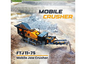 FABO FTJ-1175 TRACKED JAW CRUSHER 150-300 TPH | AVAILABLE IN STOCK - Gurëthyesi i lëvizshëm
