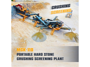 FABO MCK-110 MOBILE CRUSHING & SCREENING PLANT FOR HARDSTONE | AVAILABLE IN STOCK - Gurëthyesi i lëvizshëm