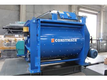 Constmach Double Shaft Concrete Mixer ( Twin Shaft Mixer ) - Impiant betoni