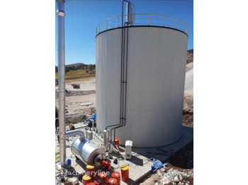 POLYGONMACH 1000 tons bitumen storae tanks - Impianti asfalti