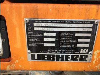 Ekskavator me zinxhirë LIEBHERR R904C HDSL: foto 1