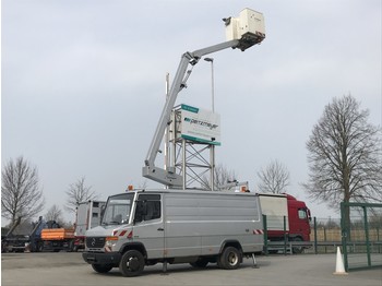 Platformë ajrore e montuar në kamion, Furgon MERCEDES-BENZ Vario 816 D Ruthmann K 130 Euro 4, Klima, ABS: foto 1
