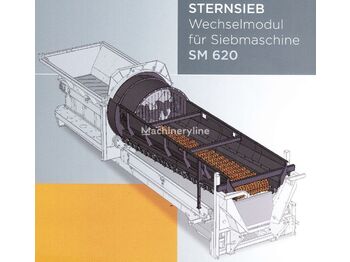  Sternsieb Wechselmodul für Doppstadt SM620 TYP 3 / 0-20mm - Makinë sitëse