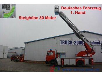Platformë ajrore e montuar në kamion Mercedes-Benz 1524 Metz Feuerwehr Leiter 30m Rettungskorb 1.Hd: foto 1