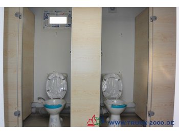 Pajisje ndërtimi i ri Neue Sanitärcontainer Toilettencontainer 6 x WC: foto 1