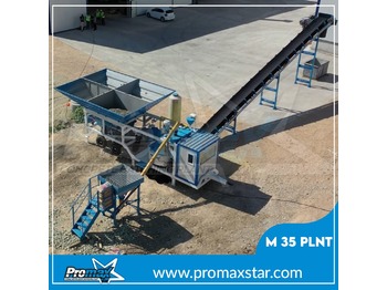 Impiant betoni i ri PROMAX MOBILE CONCRETE PLANT M35-PLNT (35M3/H): foto 1