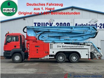 MAN TGS 26.400 6x4 Cifa K39 m Deutsches Fahrzeug - Pompë betoni