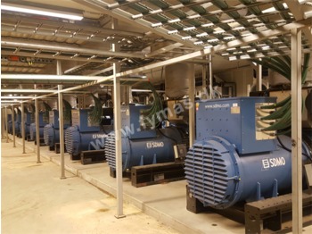Set gjeneratori SDMO T2100 - 9 units x 1680 kW / 2100 kVA - Low hours !: foto 1