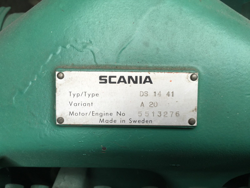 Makineri ndërtimi Scania DS14.41 GENERATOR 266KVA USED: foto 7