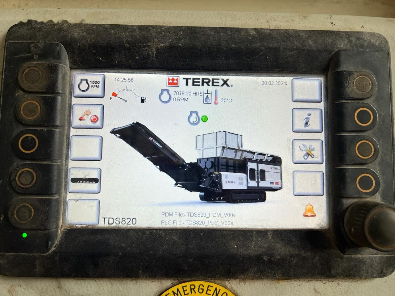 Lizingu i Terex TDS 820 Mobile shredder crusher Terex TDS 820 Mobile shredder crusher: foto 21
