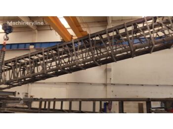 POLYGONMACH 1000x44400mm radial telescobic conveyor - Thërrmues koni