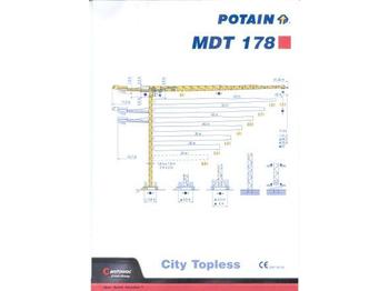 Potain MDT 178 - Vinç-urë