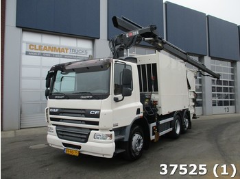 Kamion mbeturinash DAF FAN 75 CF 250 Euro 5 Hiab 21 ton/meter laadkraan: foto 1