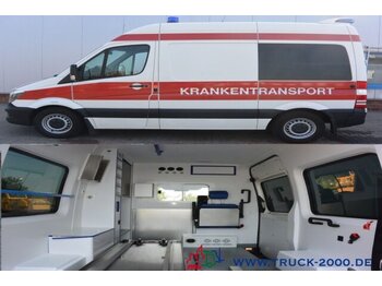 Ambulancë Mercedes-Benz 313 AMS Krankenwagen- (KTW) Rettungswagen Rampe + Rollstuhl: foto 1