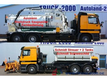 Kamion me vakuum Mercedes-Benz Actros 2531 Assmann HD Saug+Spülen+Winterdienst: foto 1