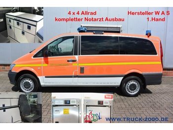 Ambulancë Mercedes-Benz Vito 116 Aut. 4x4 WAS Notarzt-Rettung- Ambulance: foto 1