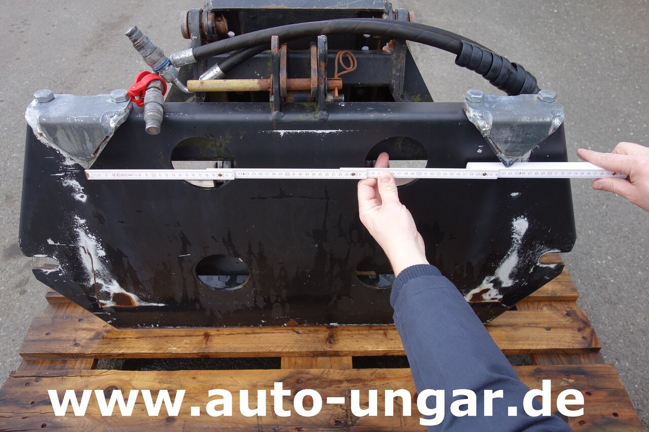Traktor komunal Unimog Multicar Frontanbau Adapterplatte Frontkraftheber Unimog-Multicar: foto 15