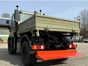 Unimog U300 405 01313 mit Rahmenwinde  - Mjet bujqësor/ Special, Kamion me karroceri të hapur: foto 5