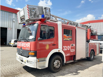 Mercedes-Benz 1528 F 4x2 1528 F 4x2 DLK 12/9 LF, Metz, Staffel, LF, Drehleiter mit Korb - Zjarrfikëse