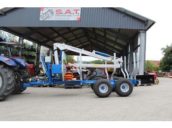 Rimorkio pylltarie Scandic ST8S-72SC-10,5 to. Rückewagen