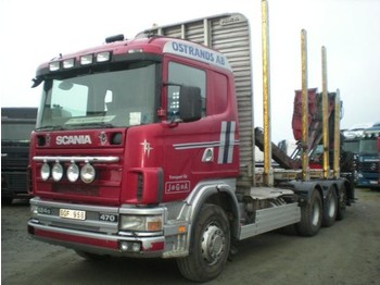 Scania 124 8X4 - Rimorkio pylltarie