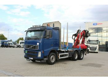 Rimorkio pylltarie, Kamion me vinç Volvo FH 480, 6x4, PENZ CRANE (2011) + Reidler: foto 1