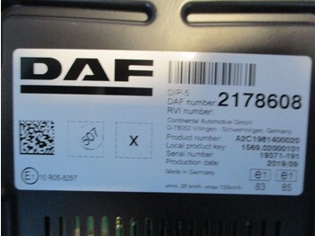 Paneli i aparateve për Kamioni DAF 2178608 INSTRUMENTENPANEEL DAF XF CF NIEUWE !!!!: foto 3