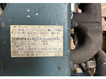 Motori për Makineri ndërtimi Kubota V3300-ES ENGINE: foto 2