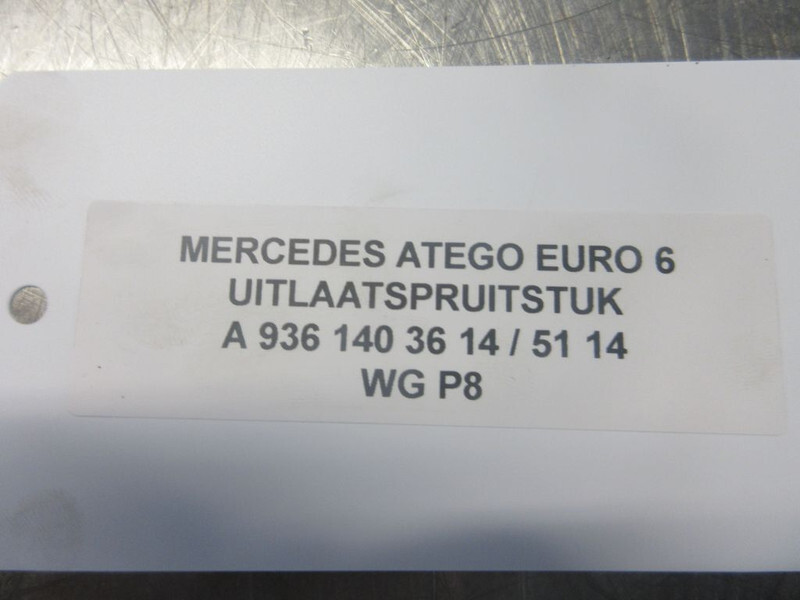 Kolektori i shkarkimit për Kamioni Mercedes-Benz A 936 140 36 14 / 51 14 UITLAATSPRUITSTUK OM936LA EURO 6: foto 4