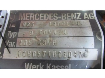 Bucelë rrote Mercedes-Benz As onderdelen 9 Tonnen: foto 3