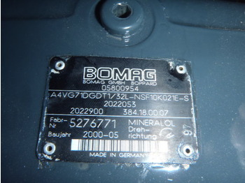 HYDROMATIK A4VG71DA1DT2/32L-NZF10K071E-S (BOMAG BC601RB) - Pompa hidraulike