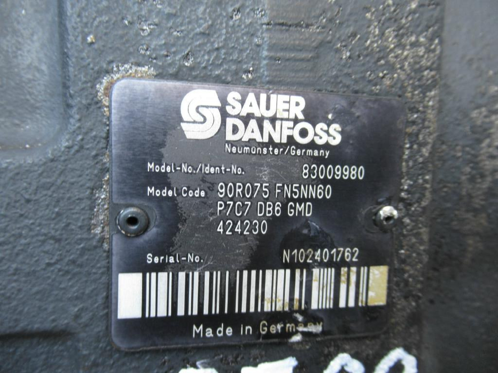 Pompa hidraulike për Makineri ndërtimi Sauer Danfoss 90R075FN5NN60P7C7DB6GMD424230 -: foto 6