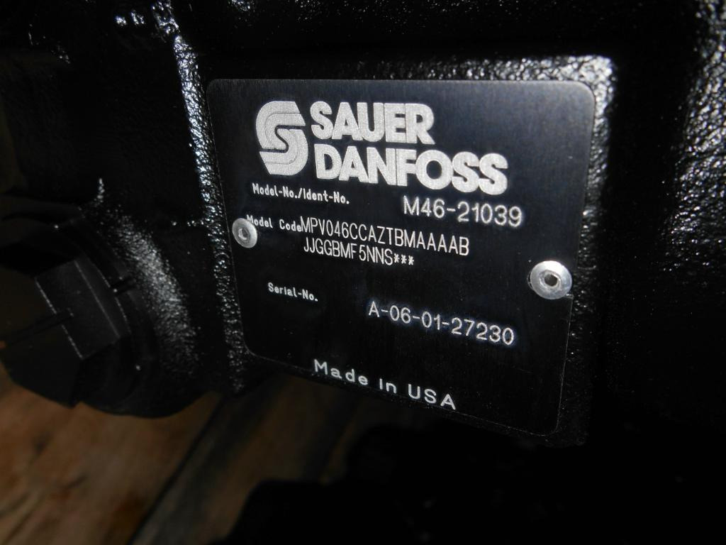 Pompa hidraulike për Makineri ndërtimi i ri Sauer Danfoss M46-21039 -: foto 6
