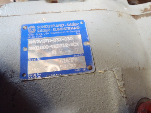 Pompa hidraulike për Makineri ndërtimi Sauer Sundstrand AMV2/070-B3Z*030 -: foto 3
