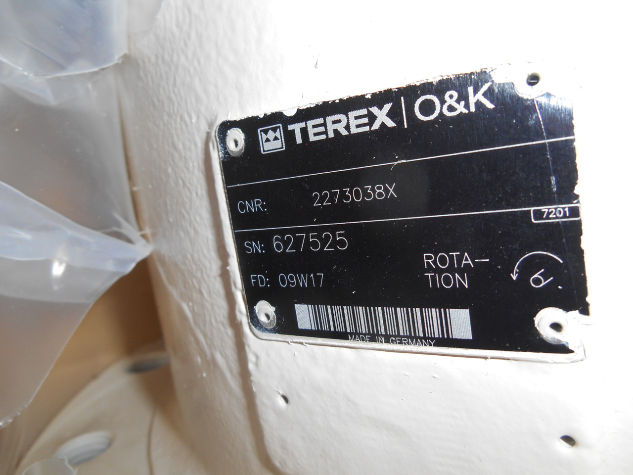 Pompa hidraulike për Makineri ndërtimi i ri Terex O&K 2273038X - 4689867: foto 6