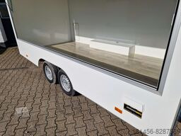 Rimorkio shpërndarëse i ri Aero Retro Verkaufsanhänger Leerwagen für diy Ausbau 420x200x230cm sofort: foto 26