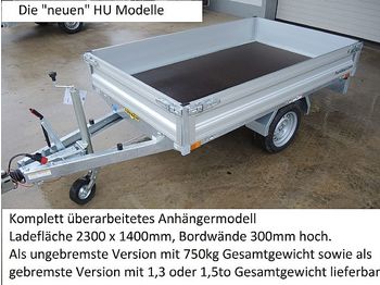 Rimorkio makine i ri Humbaur - HU132314 Hochlader gebremst 1,3to: foto 1