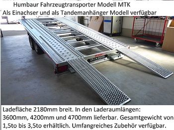 Rimorkio autotransportuese i ri Humbaur - MTK254222 Fahrzeugtransporter Autotransporter: foto 1