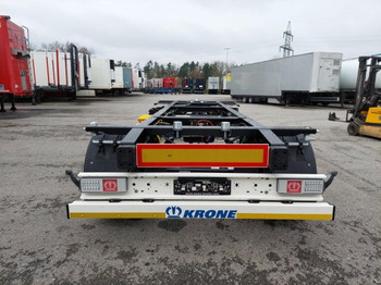 Transportjer kontejnerësh/ Rimorkio me karroceri të çmontueshme i ri Krone AZW 18, Maxilafette  NEU: foto 5