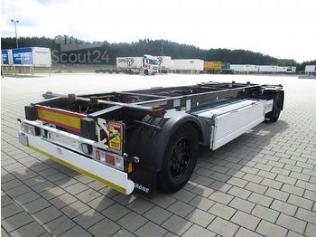 Transportjer kontejnerësh/ Rimorkio me karroceri të çmontueshme Krone - BDF MAXI - Jumbo Anhänger mit Palettenkasten: foto 1