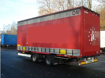 Transportjer kontejnerësh/ Rimorkio me karroceri të çmontueshme Krone ZZW 18 Jumbo Volumen 7,82 Code EN 12642 XL: foto 1