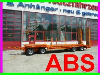 Rimorkio me plan ngarkimi të ulët për transportimin e makinerive të rënda Möslein 4 Achs 40 t Tieflader mit ABS: foto 1