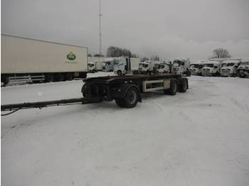 Transportjer kontejnerësh/ Rimorkio me karroceri të çmontueshme Parator LX 10-20 Lastväxlarvagn med tipp: foto 1