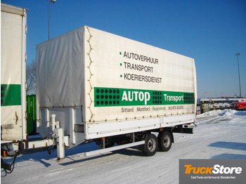 Obermaier OS2-P1 5 Curtainsider mit Zentralachse - Rimorkio me tendë