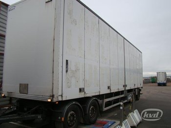  Ekeri /L-4 Skåpsläp 4-axlar Box (side doors) - Rimorkio me vagonetë të mbyllur