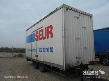 Trouillet Central axle trailer Dryfreight Standard - Rimorkio me vagonetë të mbyllur